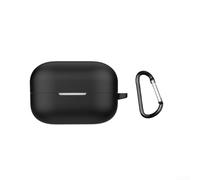 Comgooldool Ive - Custodia in silicone per Sony LinkBuds Clip WF-LC900, con ritagli precisi, per vestibilità aderente, per sport e uso all'aperto, colore: rosso (nero)