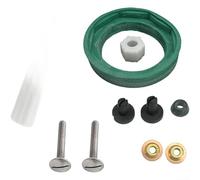 Comgooldool Kit di accoppiamento da serbatoio WC a vasca, per standard americano, set di riparazione completo con bulloni, dadi, guarnizioni, hardware in plastica per un collegamento sicuro senza