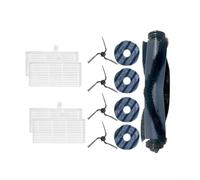 Comgooldool Kit di ricambi per aspirapolvere robot Eufy-C10 con spazzola principale, 4 spazzole laterali, 4 filtri HEPA e 4 panni lavabili, accessori per l'installazione