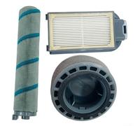 Comgooldool - Kit di spazzole di ricambio per aspirapolvere portatile Severin-HV7164 HV7166, spazzola a rullo principale, filtro di scarico per filtro agli ioni, per la pulizia della casa, per pulire