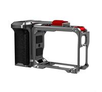 Comgooldool Kit impugnatura in metallo per Insta360 Pro 2 con pulsante di scatto, maniglia in lega di alluminio con design anti-goccia e gabbia per una registrazione video stabile, grigio