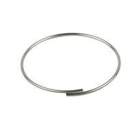 Comgooldool Molla per mozzo della bicicletta per mozzi Novatec Quanto, componente di ricambio in metallo per riparazione mozzo posteriore, nero, diametro 20 mm/26 mm (26 mm senza gancio)