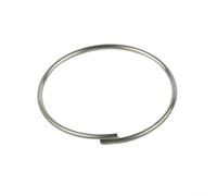 Comgooldool Molla per mozzo della bicicletta per mozzi Novatec Quanto, componente di ricambio in metallo per riparazione mozzo posteriore, nero, diametro 20 mm/26 mm (20 mm senza gancio)