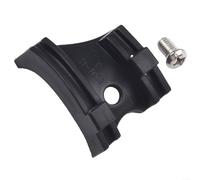 Comgooldool Passacavi per movimento centrale della bici da strada, supporto per filo telaio in plastica con vite M5 per gestione dei cavi BB, nero 40 mm x 30 mm componente per bicicletta (AAD202384001
