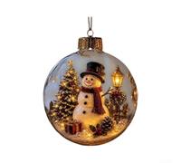 Comgooldool Per la storia di Natale Ornamenti Holiday Tree Hanging Decor | 12 cm, in plastica trasparente, ornamento da appendere alla finestra dell'albero, ricordo delle festività