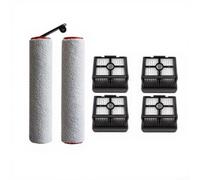 Comgooldool Per MOVA M10 M10 Pro M10 Station Floor Scrubber Accessori Spazzola Rullo E Filtro Ricambio Set, Parti in Plastica E Fibra Per Mantenere Pulire Pavimenti Igienici