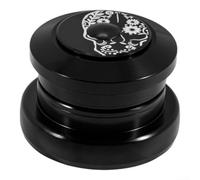 Comgooldool Serie sterzo per bici in lega di alluminio con cuscinetti a doppia cartuccia per mountain bike e bici da strada, set di coperture per forcella conica esterna (forcella a cono 44-44)