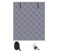 Comgooldool Set di coperture per finestre isolate in tessuto Oxford, per uso domestico, scudo termico per trattenere il calore in inverno e bloccare il calore in estate, 66,04 x 96,52 cm / 76,2 x