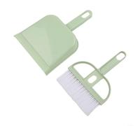 Comgooldool Set di mini scopa e paletta per la pulizia della scrivania, piccola scopa in plastica per prese d'aria dell'auto, tastiera, forno a microonde, rimozione briciole, strumenti di pulizia