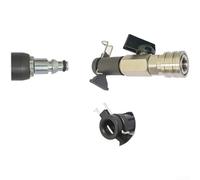 Comgooldool Set di ugelli per idropulitrice ad alta pressione in acciaio inossidabile da 1/4 di pollice Quick Connect 2320 PSI 5 getti spray per Karcher per Bosch per nilfisk per lavaggio auto