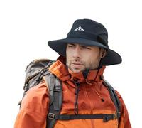 Comhats Cappelli impermeabili da pioggia per uomini e donne, per tutte le stagioni, per passeggiate, golf, safari, pesca, escursionismo, regolabile, ripiegabile, antivento, 54-63 cm