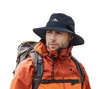 Comhats Cappelli impermeabili da pioggia per uomini e donne, per tutte le stagioni, per passeggiate, golf, safari, pesca, escursionismo, regolabile, ripiegabile, antivento, 54-63 cm