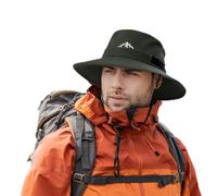 Comhats Cappelli impermeabili da pioggia per uomini e donne, per tutte le stagioni, per passeggiate, golf, safari, pesca, escursionismo, regolabile, ripiegabile, antivento, 54-63 cm