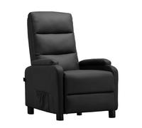 COMHOMA Poltrona relax Poltrona TV con poltrona reclinabile, cuscino piuma con poggiapiedi poltrona letto singola soggiorno camera da letto home theater