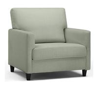 COMHOMA Poltrona Relax Poltrona TV Poltrona TV Poltrona Lounge Poltrona Soggiorno Divano Singolo per Camera da Letto, Poltrona Angolo Lettura con Seduta Lounge in Morbida Memory Foam, Fodera in Lino