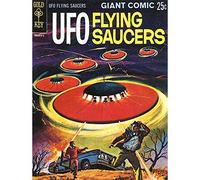 Comic Book Cover Ufo Flying Saucers Alien Sci Fi Art Print Poster Wall Decor 12X16 Inch