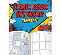Comic Book Interior Template: 8.5x11 Inch 120-Page Blank Graphic Novel Layout for Publishing on KDP