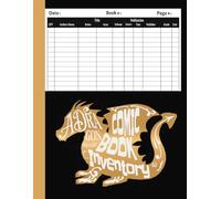 Comic Book Inventory - Collector Logbook Fit for Dragon Hoard
