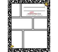 Comic Composition Notebook - Tweenie Series: Graphic Panel Notebook for Drawing, Writing & Storyboarding | 7.5" x 9.25" | 80 College Ruled Pages | Perfect for Tween Artists & Storytellers