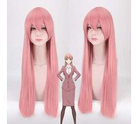 Comic Love is Hard for Otaku Cosplay Parrucca Narumi Momose Capelli sintetici Halloween Wotaku ni Koi wa Muzukashii WotaKoi Parrucche Taglia unica 001-10