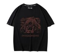 Comic Princess Kaguya! Komazawanoi Cat Girl Maglietta Oversize Unisex | Grafica Anime, Regalo per Fan del Manga-Black||x_s