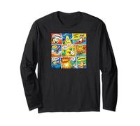 Comic Reader Fumetti Merch Vintage Lettura Fumetti Maglia a Manica