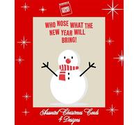 Comic Relief Biglietti di Natale (confezione da 16) a sostegno