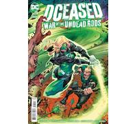 Comic sleeved and includes Dceased: War of the Undead Gods #7 Cover A by Porter & Beredo with Rated Comics acrylic backer