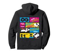 Comic Snoopy - Striscia Divertente per Cani da Salvataggio con Supereroe Felpa con Cappuccio