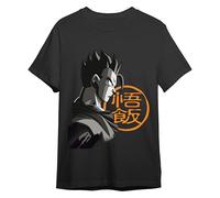 Comic Studio | Dragon Ball Z Maglietta | Licenza Ufficiale | Gohan | Nero | XXL
