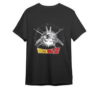 Comic Studio | Dragon Ball Z Maglietta | Licenza Ufficiale | Goten & Koffer | Nero | XL