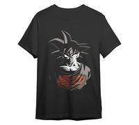 Comic Studio Dragon Ball Z Maglietta | Licenza Ufficiale | Vegeta | Nero | M T-Shirt, M Unisex