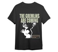 Comic Studio Gremlins Maglietta | Licenza Ufficiale | Gizmo Neroweiß | Nero | XL T-Shirt, Unisex
