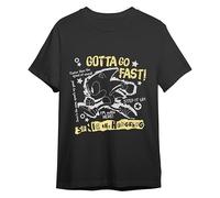 Comic Studio Maglietta | Licenza Ufficiale | Sonic Il Riccio | Gedruckt | Unisex | Nero | S T-Shirt, S
