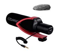 comica Microfono per fotocamera CVM-V30 PRO Shotgun video microfono con interfaccia da 3,5 mm, microfono video per interviste, per Canon, Nikon, Sony, Panasonic, Fuji, Olympus, DSLR, videocamera, per