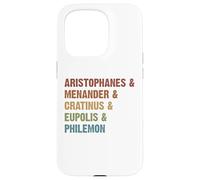 Comici greci Aristofane Ampersand per donne e uomini Custodia per iPhone 15 Pro