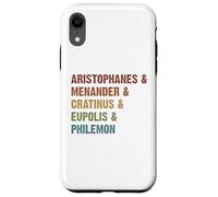 Comici greci Aristofane Ampersand per donne e uomini Custodia per iPhone XR