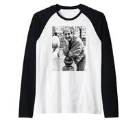 Comico Il RUSS Abbot Show Ultimo del Vino Estivo 1984 Maglia con Maniche Raglan