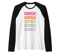 Comico Maglia con Maniche Raglan