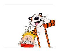 Comics Calvin And Hobbes Rectangle Mouse Pad by ieasycenter