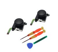 Comidox 1Set L/R Joystick con sensore analogico da gioco + cacciaviti, strumento di apertura per Nintendo Switch NS Joy-con controller