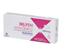 Comifar Distribuzione Brufen Analgesico 400 mg - Farmaco Analgesico 12 Compresse