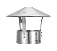 Comignolo Antivento Antipioggia, Cappello Per Camino Conico Cappa In Acciaio Inox, Camini E Cappe Di Scarico, Resiste Efficacemente Alla Corrosione E Agli Ambienti Estremi(250 mm(9.843 in))