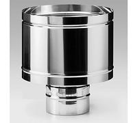 COMIGNOLO ANTIVENTO TERMINALE ACCIAIO INOX 304 DIAM.80 PER STUFE CAMINI