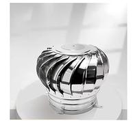 Comignolo, cappuccio del camino, rotante in acciaio inossidabile, in 304 Protezione for uccelli Spinner downdraught, rotazione, ventilatore a turbina(400mm/15.74in)