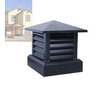 Comignolo Copertura, Copertura Antipioggia Per Tetto, Resistente Alle Intemperie, Rinforzata E Di Facile Installazione, Copertura Di Sfiato Adatta Per Piastrelle Per Canna Fumaria In Muratura Esterna