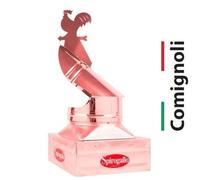 Comignolo SpiroGallo Base Quadrata Girevole con Cuscinetti per Canne Fumarie. CE