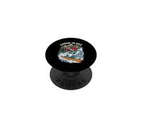 Comin' In Hot - Snowboarder Amante Snowboard PopSockets PopGrip Adesivo
