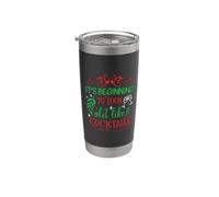 Comincia a sembrare molto simile a un cocktail divertente Natale Bicchiere termico in acciaio inox doppia parete