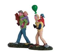 COMING HOME FROM THE FAIR SET OF 2 LEMAX